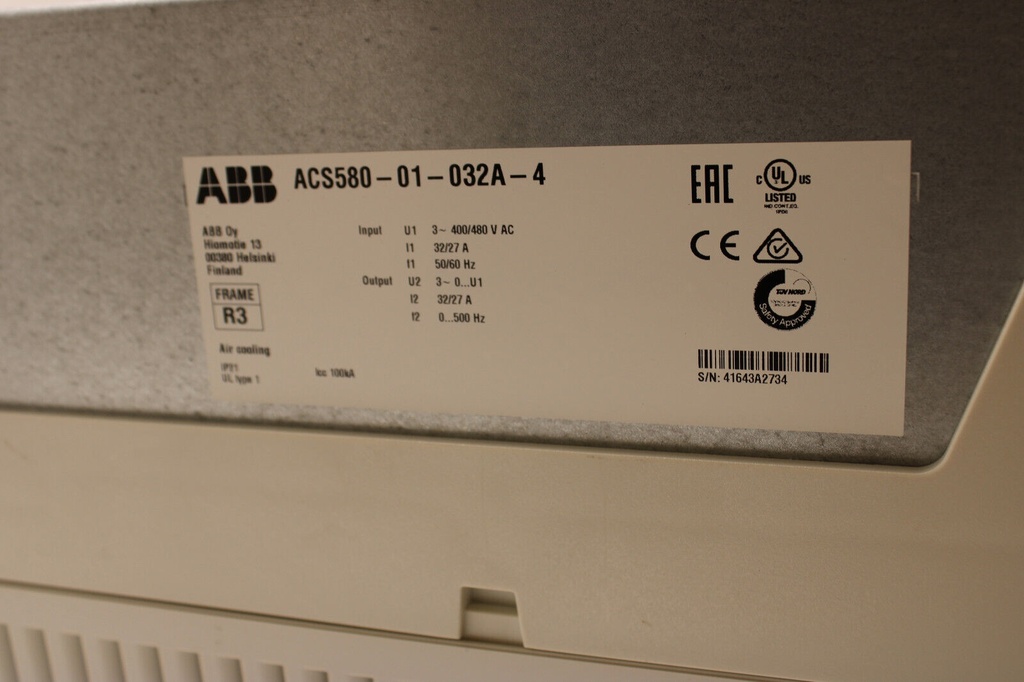 ABB ACS580-01-032A-4 Inverter 32A